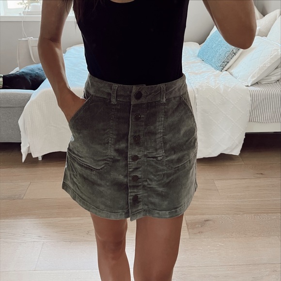 Corduroy Skirt - Picture 1 of 4